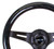 NRG Classic Wood Grain Steering Wheel (310mm) Black Sparkle w/Blk 3-Spoke Center
