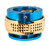 NRG Quick Release Kit - Pyramid Edition - Blue Body / Chrome Gold Pyramid Ring