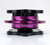 NRG Quick Release SFI SPEC 42.1 - Shiny Black Body / Shiny Purple Ring