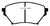 EBC 01-03 Mazda Miata MX5 1.8 (Sports Suspension) Redstuff Front Brake Pads