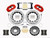 Wilwood Narrow Superlite 6R Front Hat Kit 14.00in Drill Red 2005-Up Mazda Miata w/ Lines