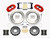 Wilwood Narrow Superlite 6R Front Hat Kit 14.00in Red 2005-Up Mazda Miata w/ Lines