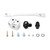 Mishimoto 04-06 Pontiac GTO LS1/LS2 Front-Sump Oil Cooler Adapter