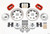 Wilwood Forged Dynalite Front Kit 12.19in Red Magnum Force Drop Spndle