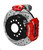 Wilwood Forged Dynalite Rear Electronic Parking Brake Kit - Red Powder Coat Caliper - SRP D/S Rotor