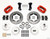 Wilwood Forged Dynalite Front Kit 11.00in Drill-Red Heidts Tri -5 2 inch Drop Spindle