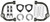 Tuff Country 19-23 Chevy 1500 4x4 4in Lift Kit w/ Upper Control Arms