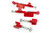 UMI Performance 79-98 Ford Mustang Upper & Lower Rear Control Arms Kit 101517-R