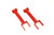 BMR 91-96 B-Body Non-Adj. Upper Control Arms STD. Length (Polyurethane) - Red