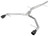 aFe 17-19 Audi A4 (L4-2.0L) MACH Force-Xp  Stainless Steel Axle-Back Exhaust System - Black Tip