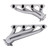 BBK 79-93 Mustang 351 Swap Shorty Unequal Length Exhaust Headers - 1-5/8 Chrome