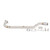 Mishimoto 15+ Subaru WRX Downpipe/J-Pipe w/ Catalytic Converter (6sp Only)