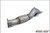 AMS Performance 08-15 Mitsubishi EVO X Widemouth Downpipe w/Turbo Outlet Pipe