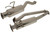 Injen 2013 Mitsubishi Lancer 2.4L 4 Cyl. 60mm Axle Back Exhaust System