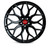 Vossen HF-2 24x10 / 5x120 / ET32 / Deep Face / 72.56 - Gloss Black