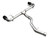 AWE 19-23 BMW 330i / 21-23 BMW 430i Base G2X Track Edition Axle Back Exhaust - Diamond Black