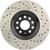 StopTech 05-06 Audi A4 Quattro/ 02-04 A6 Quattro / 99-02 S4 Front Right Slotted & Drilled Rotor