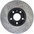 StopTech 96-7/04 Audi A4 / 95-01 A6 / 7/98-05 VW Passat Left Front Slotted and Drilled Rotor