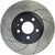 StopTech Power Slot 09-10 Audi A4/A4 Quattro / 08-10 A5 / 10 S4 Front Right Drilled Rotor