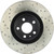 StopTech 04-09 Audi S4 Drilled Right Front Rotor
