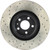 StopTech 04-09 Audi S4 Drilled Left Front Rotor
