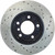 StopTech 96-02 BMW Z3 / 03-01/06 Z4 / 11/91-98 318i/iS / 04/98-00 318Ti Drilled Right Front Rotor