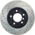 StopTech 96-02 BMW Z3 / 03-01/06 Z4 / 11/91-98 318i/iS / 04/98-00 318Ti Drilled Left Front Rotor