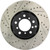 StopTech 00-03 BMW M5 (E39) Slotted & Drilled Right Front Rotor