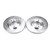 Power Stop 99-03 Saab 9-3 Front Evolution Drilled & Slotted Rotors - Pair