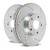 Power Stop 09-10 Pontiac Vibe Rear Evolution Drilled & Slotted Rotors - Pair JBR1364XPR