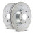 Power Stop 11-14 Mazda 2 Front Evolution Drilled & Slotted Rotors - Pair