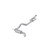 MBRP 2021-2023 Ford Bronco 2.3L/2.7L Stainless Steel 3in Cat-Back, Single High Clearance Rear Exit