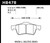 Hawk 13-14 Ford Focus ST / Mazda/ Volvo HP+ Street Rear Brake Pads