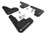 Rally Armor 21-25 Ford Mustang Mach-E/GT/Rally Black Mud Flap w/White Logo