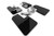 Rally Armor 21-25 Ford Bronco (Plstc Bmpr + RB - NO Rptr/Sprt) Blk Mud Flap w/Met. Blk Logo