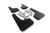 Rally Armor 22-24 Hyundai Tucson Black UR Mud Flap - Metallic Black Logo