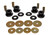 Energy Suspension 90-94 Mitsubishi Eclipse AWD Black Sub-Frame Bushing Set