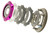 Exedy 1991-1992 Toyota Supra Hyper Triple Carbon-R Clutch Rigid Disc Pull Type Cover