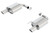 Borla S-Type Rear Section 15-17 Ford Mustang GT 5.0L V8 MT/AT 2.5in pipe 4in tip
