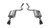 Corsa 2015 Ford Mustang GT 5.0 3in Axle Back Exhaust Black Dual Tips (Touring)