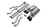 Corsa 92-95 Chevrolet Corvette C4 5.7L V8 LT1 Sport Cat-Back Exhaust w/ Twin 3.5in Black Tips