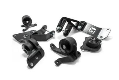 Innovative 06-11 Honda Civic Si K-Series Silver Billet Aluminum Mounts 75A Bushings (Not K24 Trans) main image 0