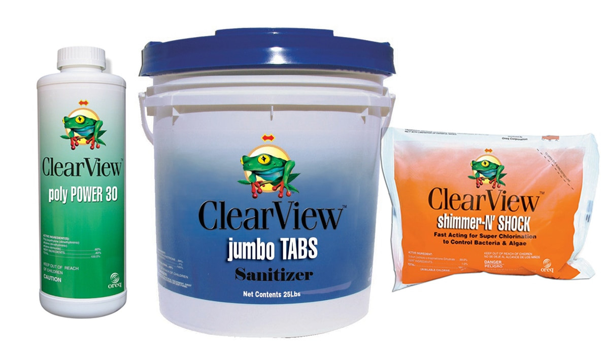 ClearView Pool Chemical Kit 9