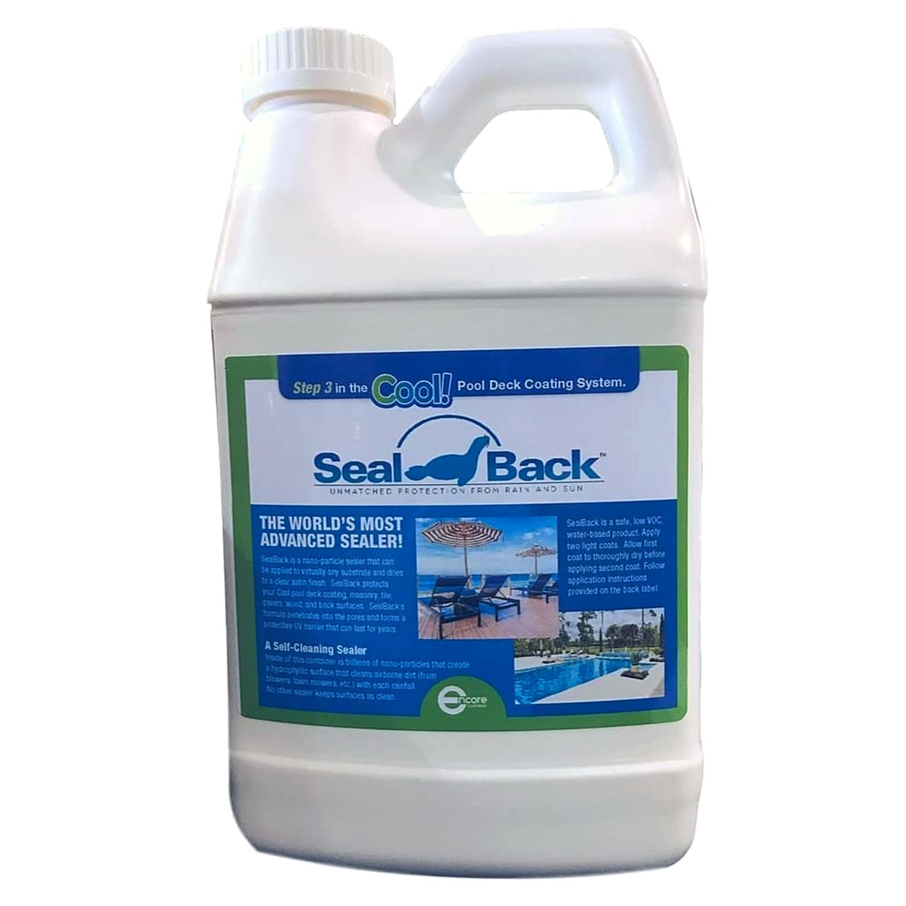 Encore SealBack Nano-Particle Clear Sealer - Pool Supply Mall