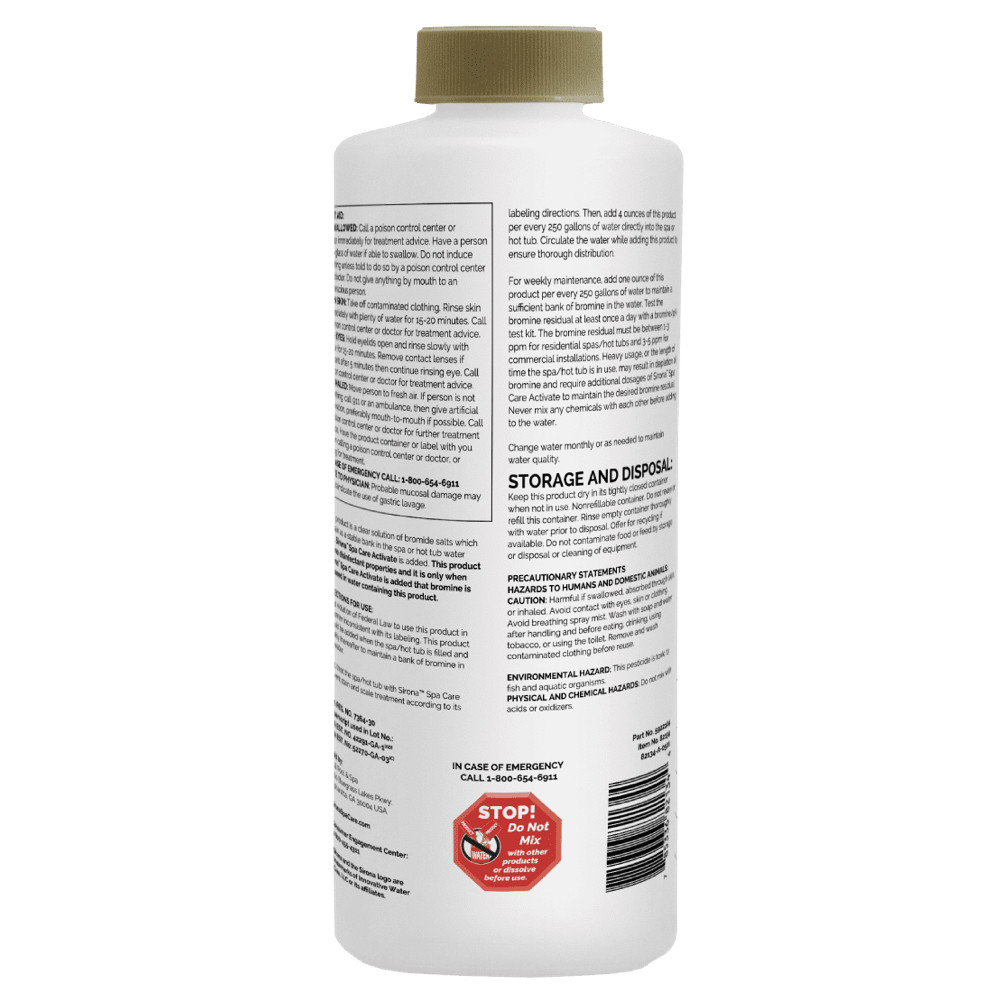 Sirona Spa Care Enhance Bromide Salt Solution - Thumbnail 3