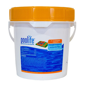 Poolife 3 inch Cleaning Tablets 9.5 lbs Pool Chlorine Poolife 3 inch Cleaning Tablets 9.5 lbs Pool Chlorine