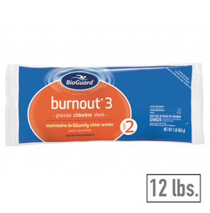 BioGuard Burn Out 3 - 12 lbs Chlorine Pool Shock BioGuard Burn Out 3 - 12 lbs Chlorine Pool Shock