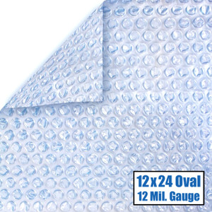 12' x 24' Oval Magni-Clear Solar Cover 12 Mil 5 Year Warranty 12' x 24' Oval Magni-Clear Solar Cover 12 Mil 5 Year Warranty