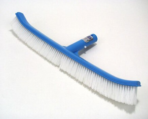 18" Pool Brush with Plastic Back 18" Pool Brush with Plastic Back