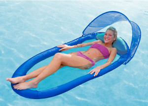 Spring Float Beach Party with Canopy